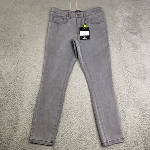 Under 5'10 Jeans Mens 28x26 Charcoal Core Extra Stretch Denim Repreve Recycled